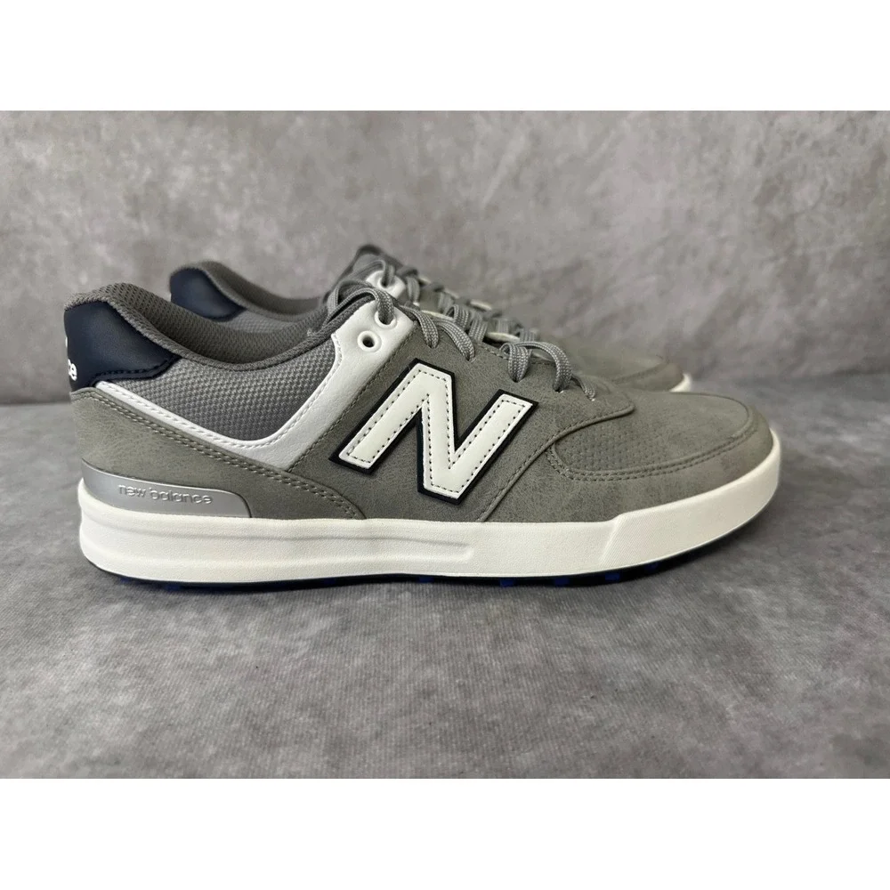 New Balance NB 574‎ Golf – Grey – Men's Size 8 – No Box